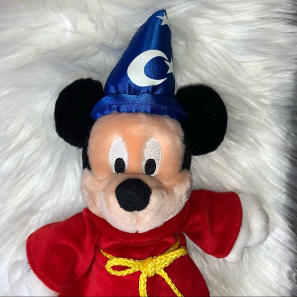 Disney’s Fantasia The Sorcerers Apprentice Mickey Mouse plush - Picture 4 of 7